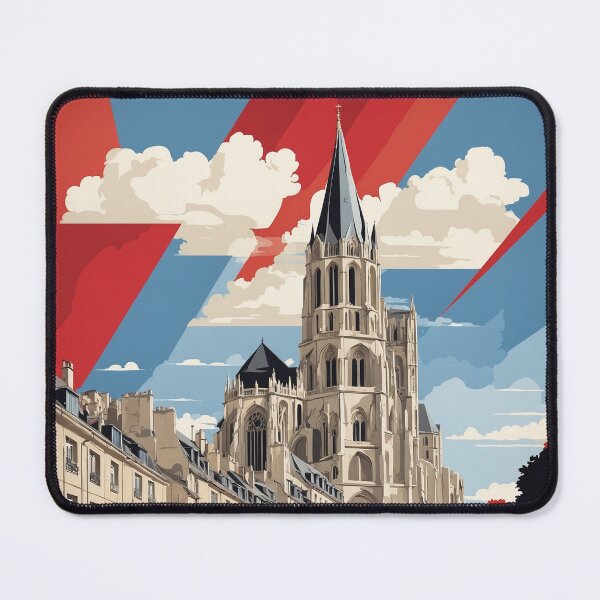 Item preview, Caen France Vintage Poster Tourism designed and sold by TravelersGems.