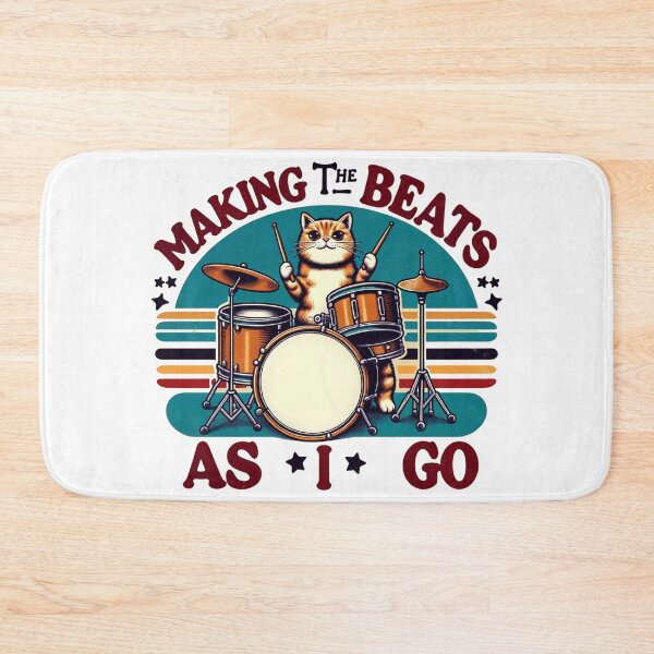 Item preview, Cat Drums designed and sold by UmaKitzler.