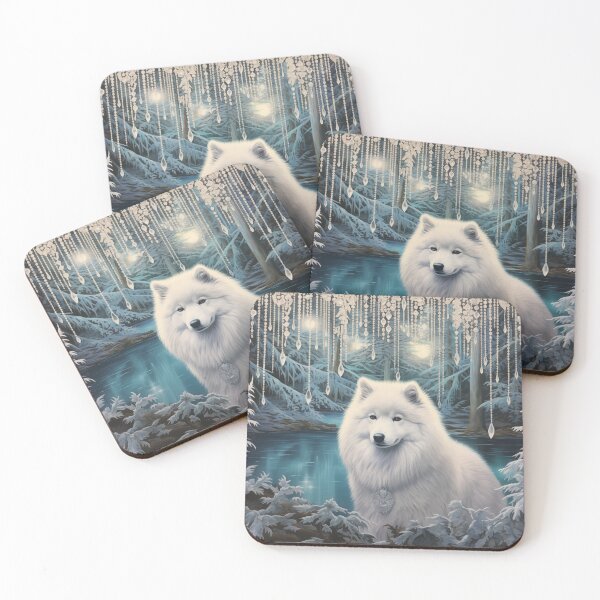 Item preview, Samoyed In Jewelland designed and sold by Nocturne  Paws.