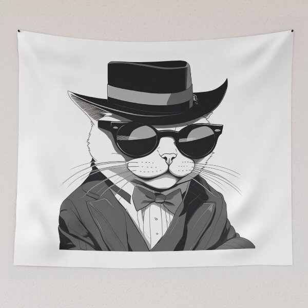 Item preview, Meowdy Cat designed and sold by IM Hunter.