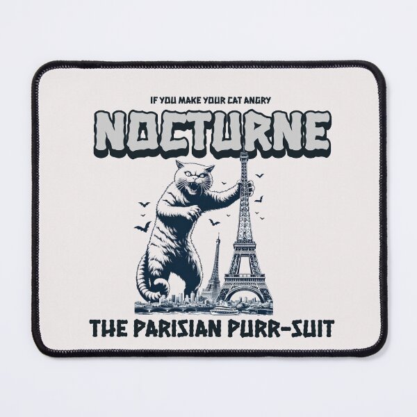 Item preview, Nocturne:The Parisian Purr-suit designed and sold by IdeasDream.