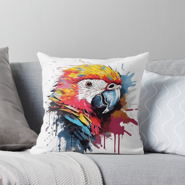 Item preview, Graffiti Parrot designed and sold by WildheartPOD.