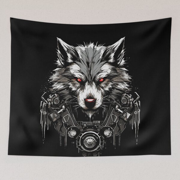Item preview, Powerful Heavy Metal Mecha Wolf designed and sold by EternalDelight1.