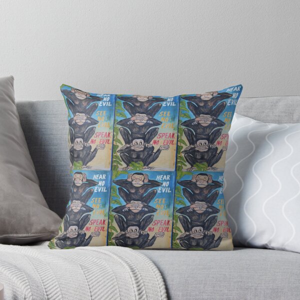 Item preview, The Three Wise Monkeys designed and sold by annenambiro.