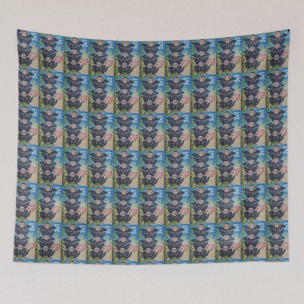 Item preview, The Three Wise Monkeys designed and sold by annenambiro.