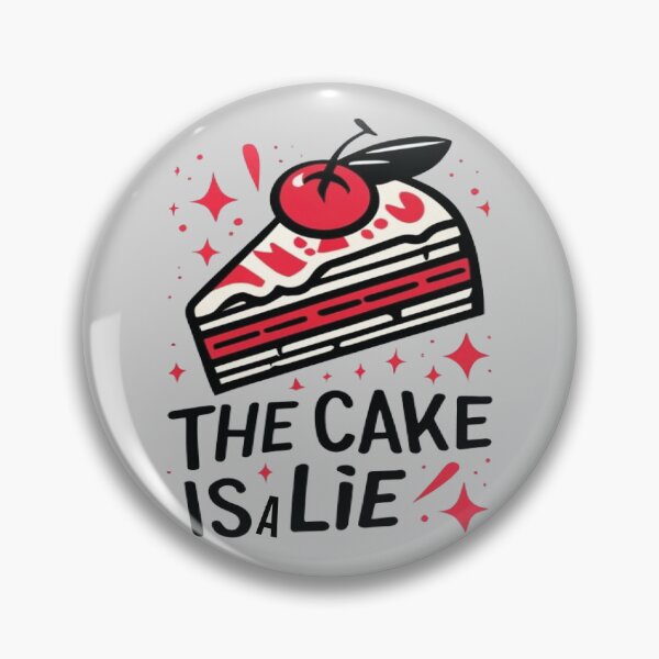 Item preview, The cake is a lie designed and sold by UrbanGraphixs.