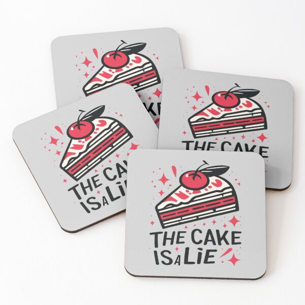 Item preview, The cake is a lie designed and sold by UrbanGraphixs.