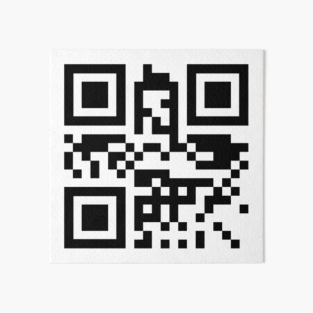 Artikel-Vorschau von QR-Code – Fuck Off, designt und verkauft von Angry Swan Designs.