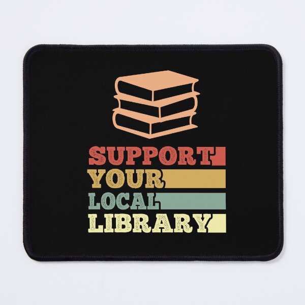 Item preview, Support your local library vintage designed and sold by AdelDa19.