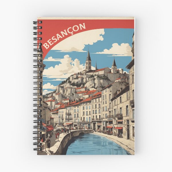 Item preview, Besançon France Vintage Poster Tourism designed and sold by TravelersGems.