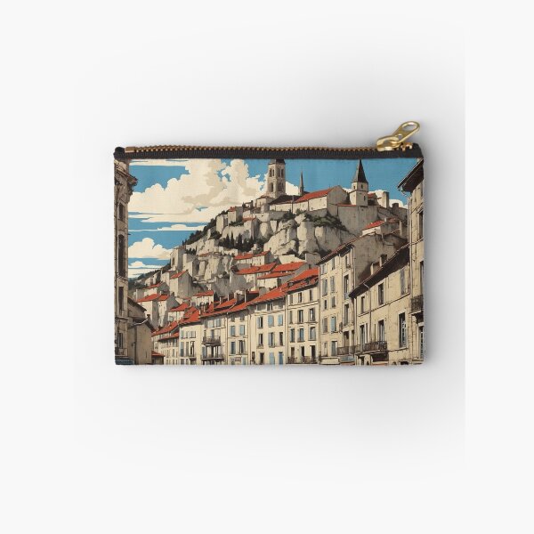 Item preview, Besançon France Vintage Poster Tourism designed and sold by TravelersGems.
