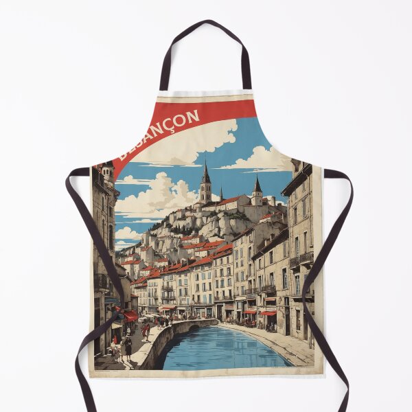 Item preview, Besançon France Vintage Poster Tourism designed and sold by TravelersGems.