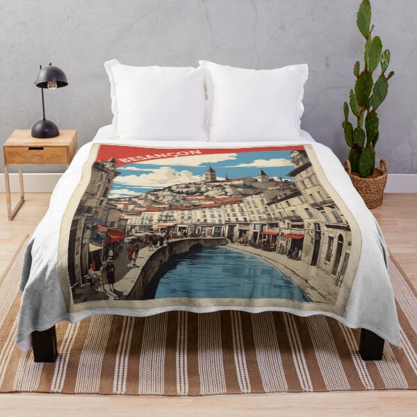 Item preview, Besançon France Vintage Poster Tourism designed and sold by TravelersGems.
