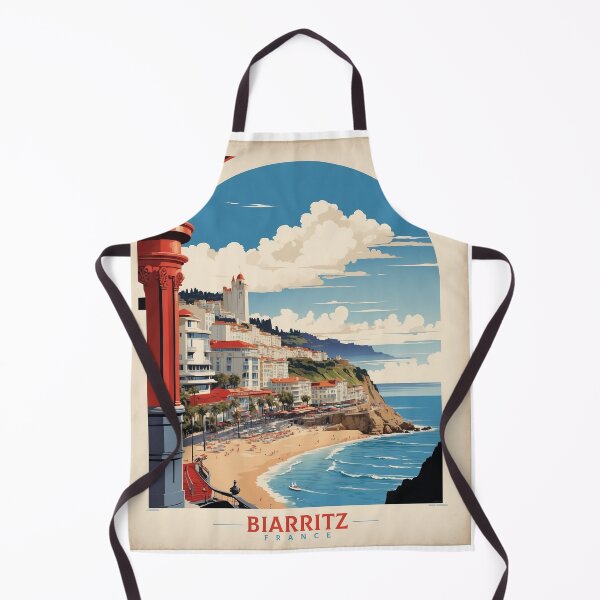 Item preview, Biarritz France Vintage Poster Tourism designed and sold by TravelersGems.