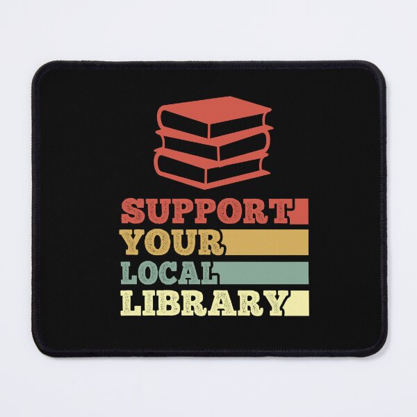 Item preview, Support your local library vintage designed and sold by AdelDa19.
