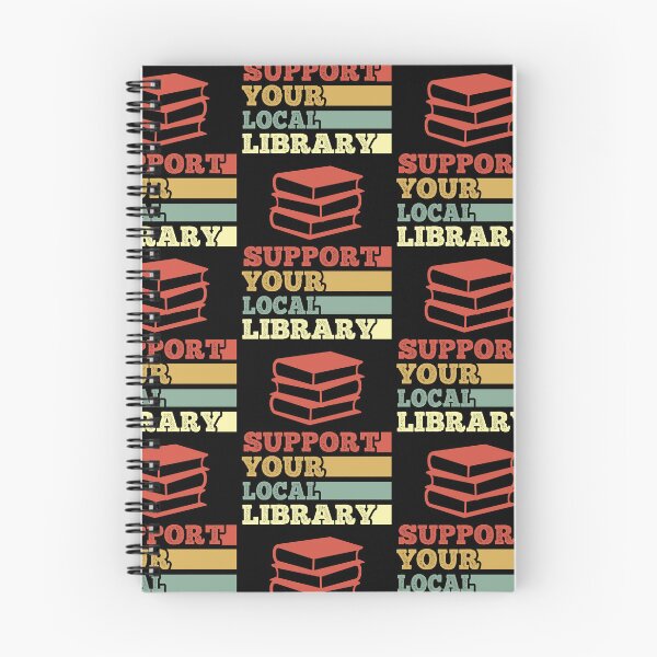 Item preview, Support your local library vintage designed and sold by AdelDa19.