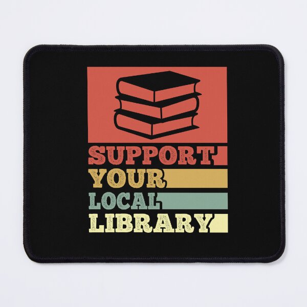 Item preview, Support your local library vintage designed and sold by AdelDa19.
