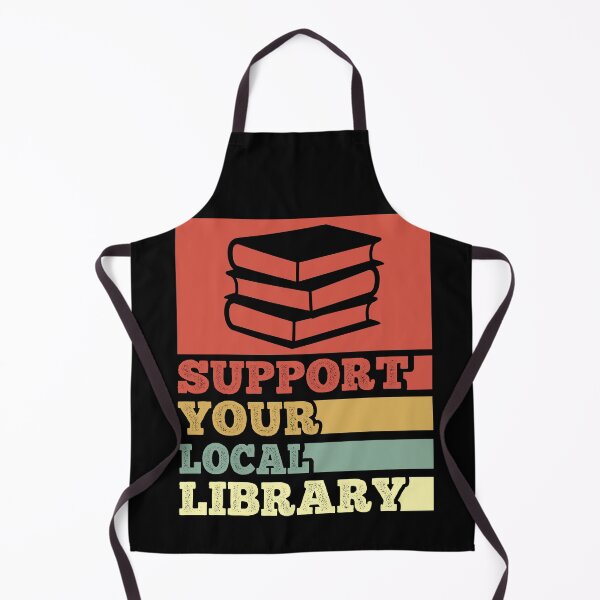 Item preview, Support your local library vintage designed and sold by AdelDa19.