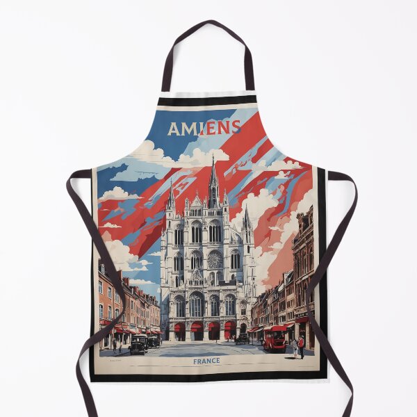 Item preview, Amiens France Vintage Poster Tourism designed and sold by TravelersGems.