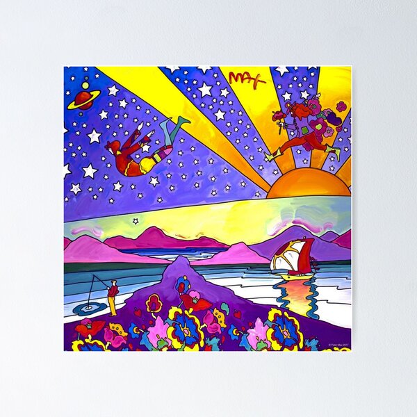 Paintings by Peter Max | Pop Art 
