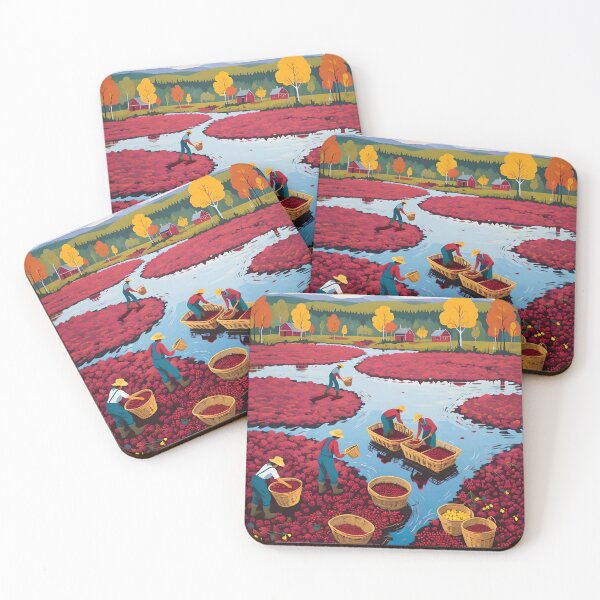 Item preview, CRANBERRY BOG designed and sold by PIGCASSOSAIART.