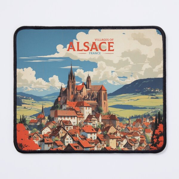 Item preview, Amiens France Vintage Poster Tourism designed and sold by TravelersGems.