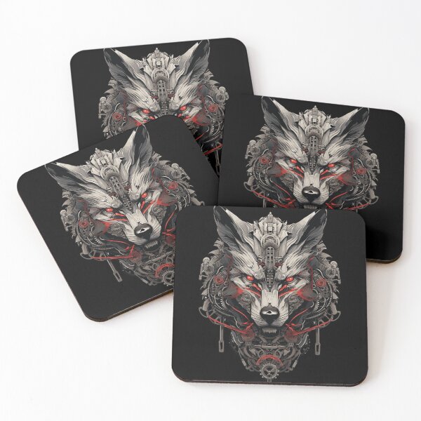 Item preview, Heavy Metal Mecha Wolf Head designed and sold by EternalDelight1.