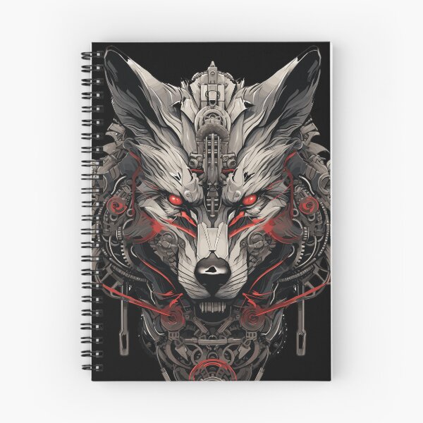 Item preview, Heavy Metal Mecha Wolf Head designed and sold by EternalDelight1.