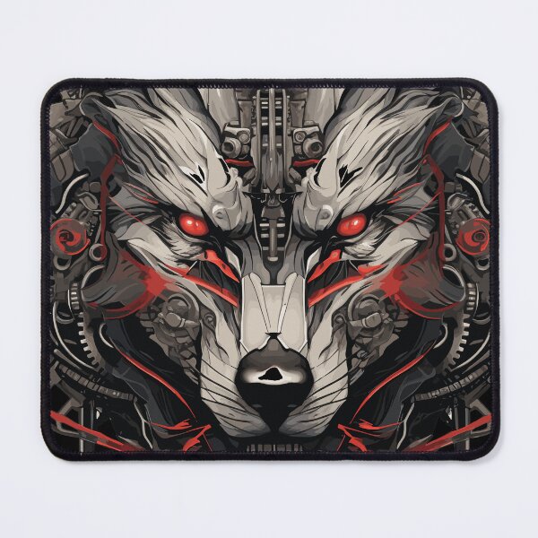 Item preview, Heavy Metal Mecha Wolf Head designed and sold by EternalDelight1.