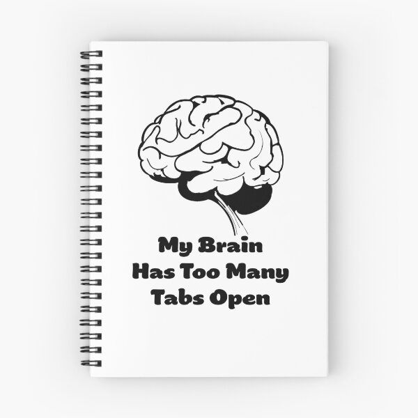 Item preview, My Brain Has Too Many Tabs Open designed and sold by SW-Graphics.