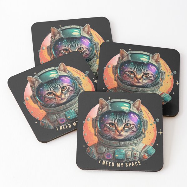 Item preview, I Need My Space Cat  designed and sold by Krieghorn.