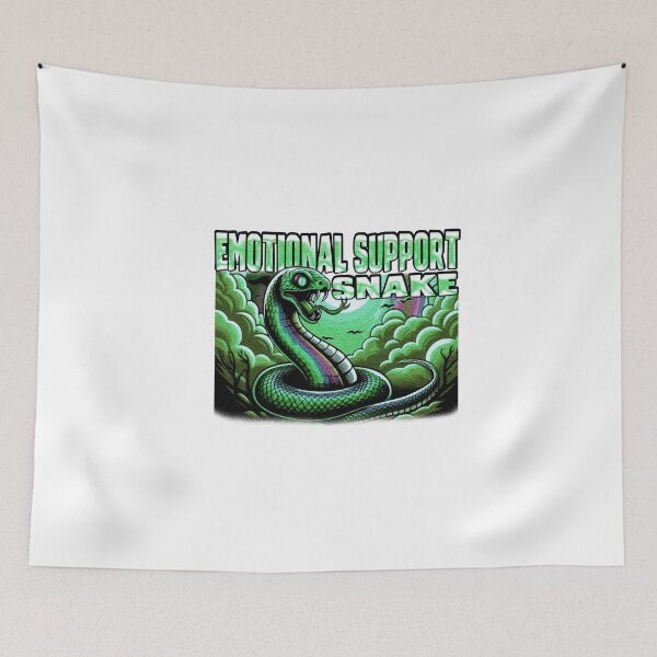 Item preview,  Emotional Support Snake designed and sold by Icerizeartx.