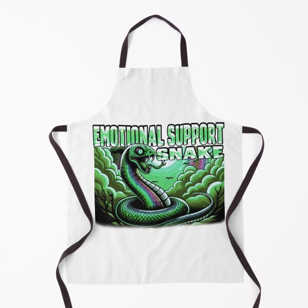 Item preview, Emotional Support Snake designed and sold by Icerizeartx.
