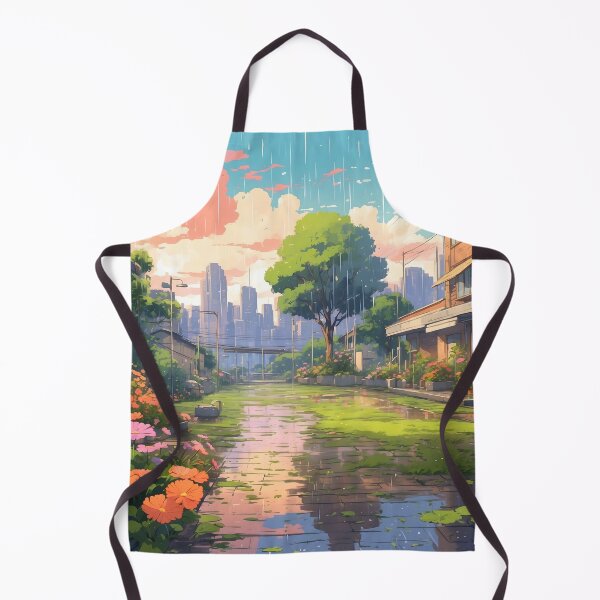 Item preview, Retro Urban Oasis: A Manga-Inspired Journey designed and sold by Andreas M. Mueller.