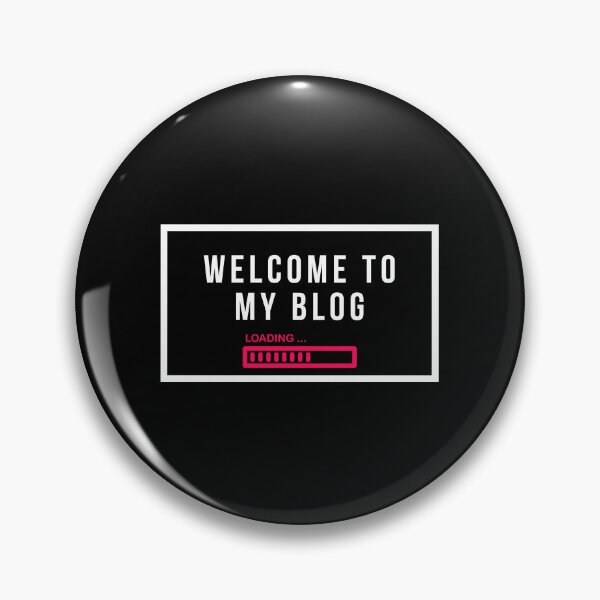 Item preview, Welcome To My Blog - Funny Quote designed and sold by FridPix.