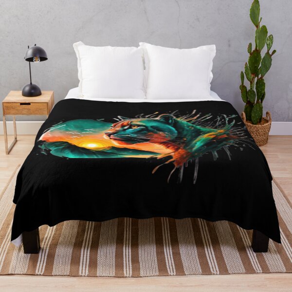 Item preview, Puma against the background of the sunset designed and sold by Tomasz Siennicki.