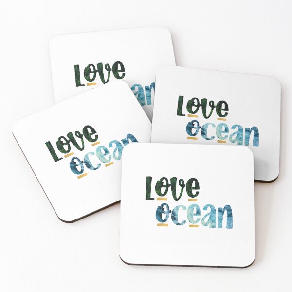Item preview, love ocean text designed and sold by Taloory.