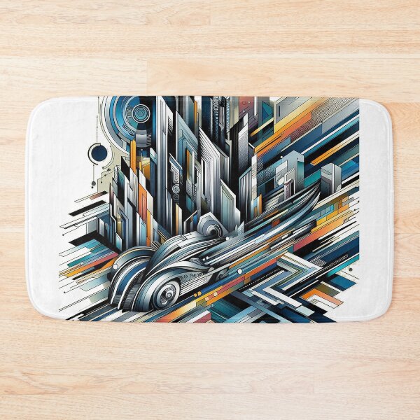 Item preview, Futuristic Horizons designed and sold by TextileTrove.