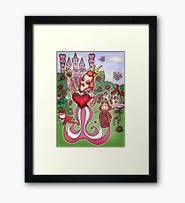Queen of Hearts Framed Print