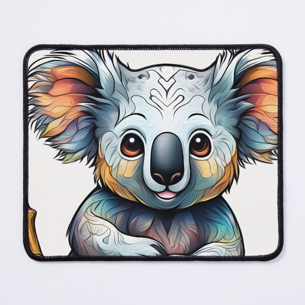 Item preview, Aesthetic Portrait: Koala Serenity Harmonious Hues designed and sold by Noorkin.