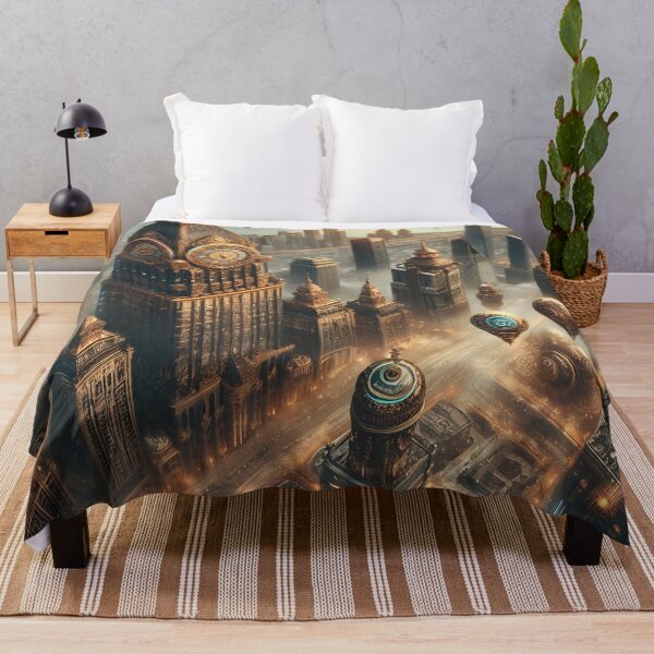 Item preview, Copper Heights: Victorian Skies designed and sold by AI-Only Creations.