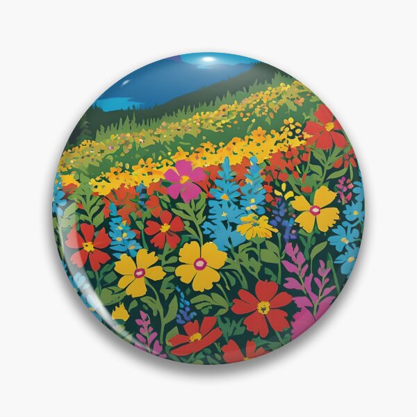 Item preview, ALASKAN SUMMER WILDFLOWERS designed and sold by PIGCASSOSAIART.