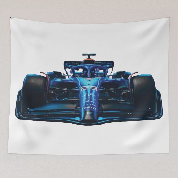 Item preview, Williams F1 Team 2023 car FW45 Front View Alex Albon Logan Sargeant designed and sold by FormulaGTee1.