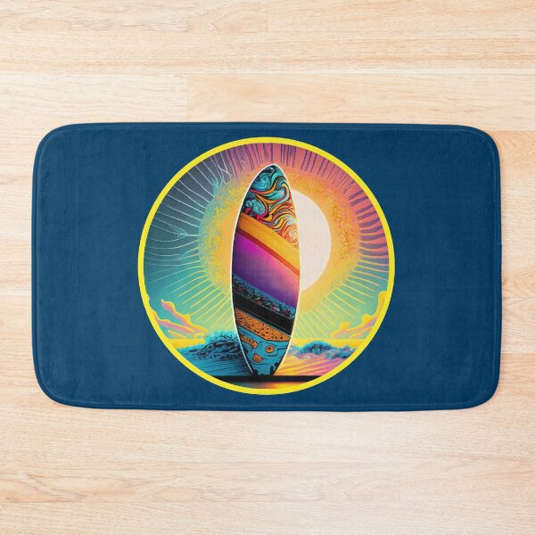 Item preview, Psychedelic Surfboard designed and sold by NPStudio.