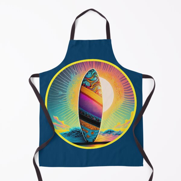 Item preview, Psychedelic Surfboard designed and sold by NPStudio.