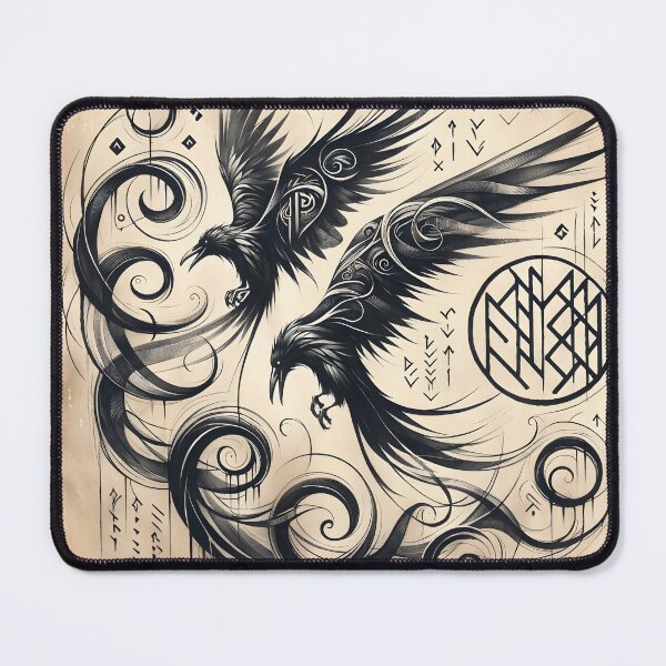 Item preview, Norse Ravens  Hugin and Munin designed and sold by Truck Stop One.