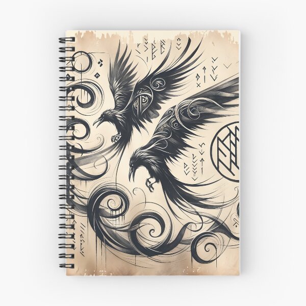 Item preview, Norse Ravens  Hugin and Munin designed and sold by Truck Stop One.