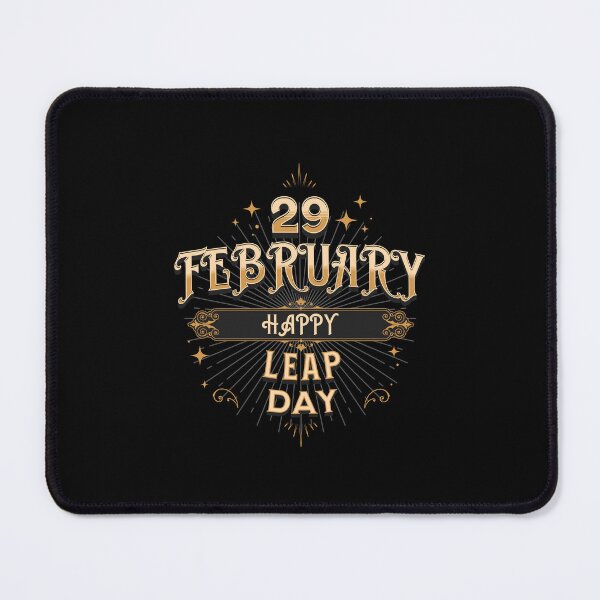 Item preview, "Vintage Leap Day Celebration - Retro February 29th Greeting Design" designed and sold by ChromaticBlend.
