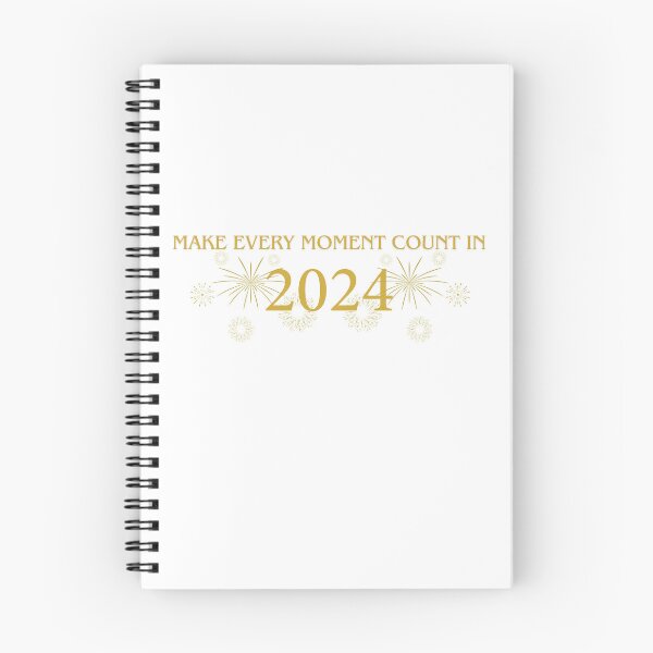Item preview, Make Every Moment Count In 2024 Design designed and sold by IndreB.