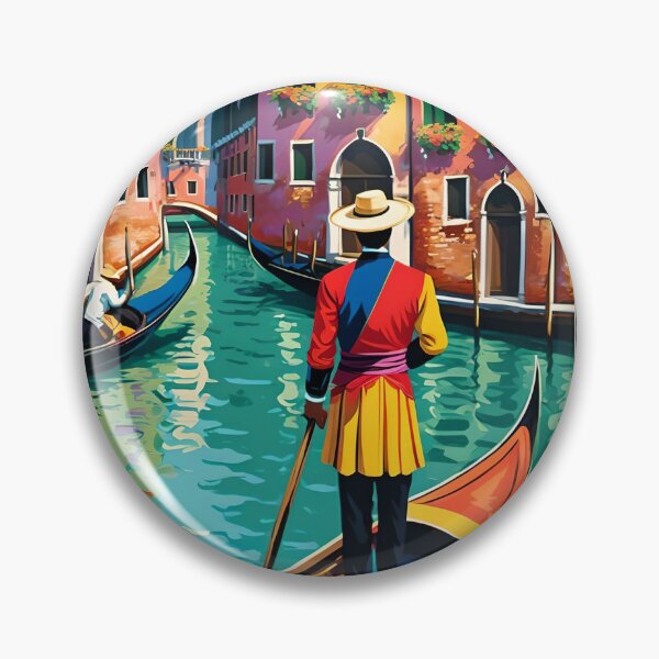 Item preview, VENICE GONDOLIER designed and sold by PIGCASSOSAIART.